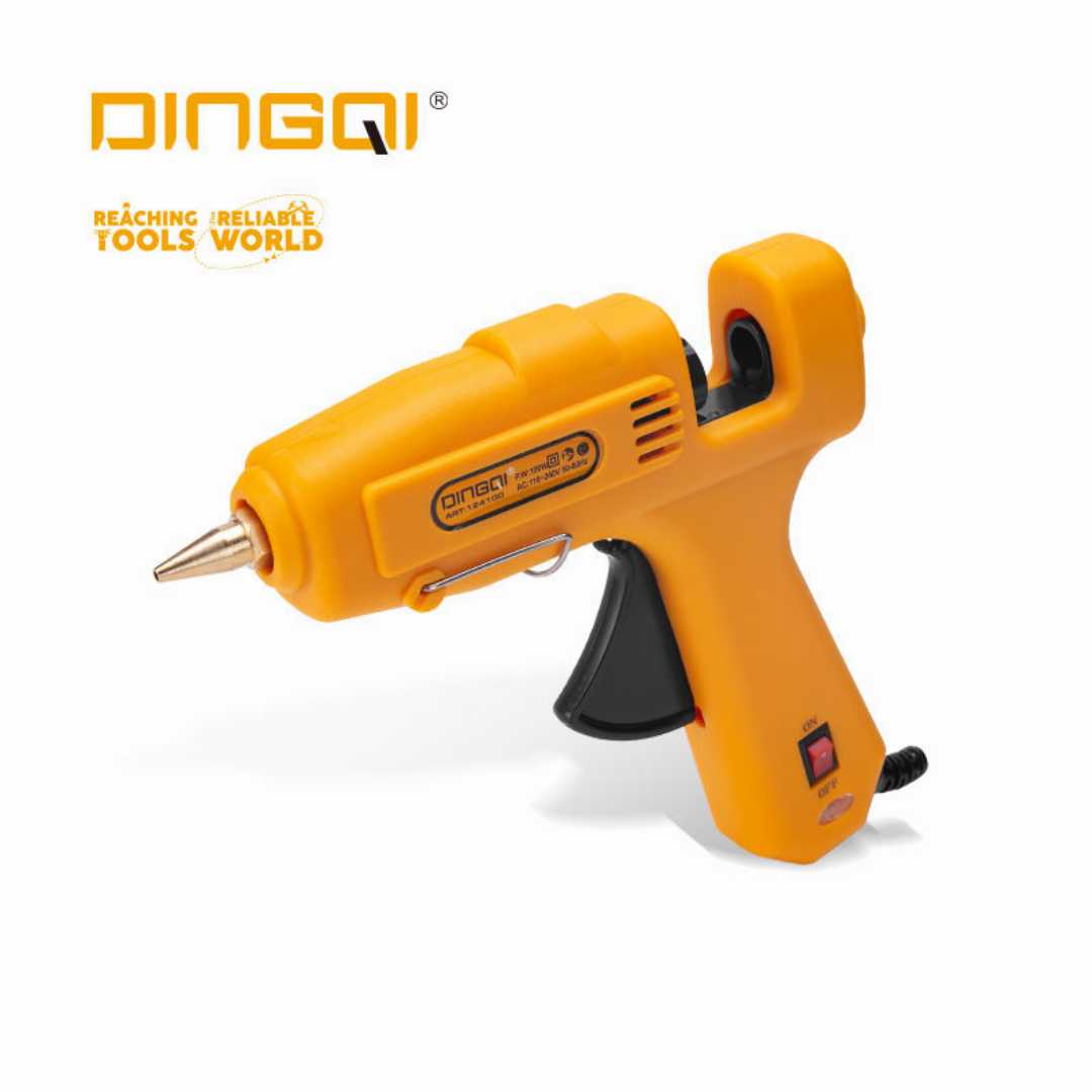 DINGQI Glue Gun, DingQi 124060, 60W Glue Gun, Hot Melt Glue Gun, Professional Glue Gun, Glue Gun Bangladesh, DIY Glue Gun, Craft Glue Gun, Industrial Glue Gun