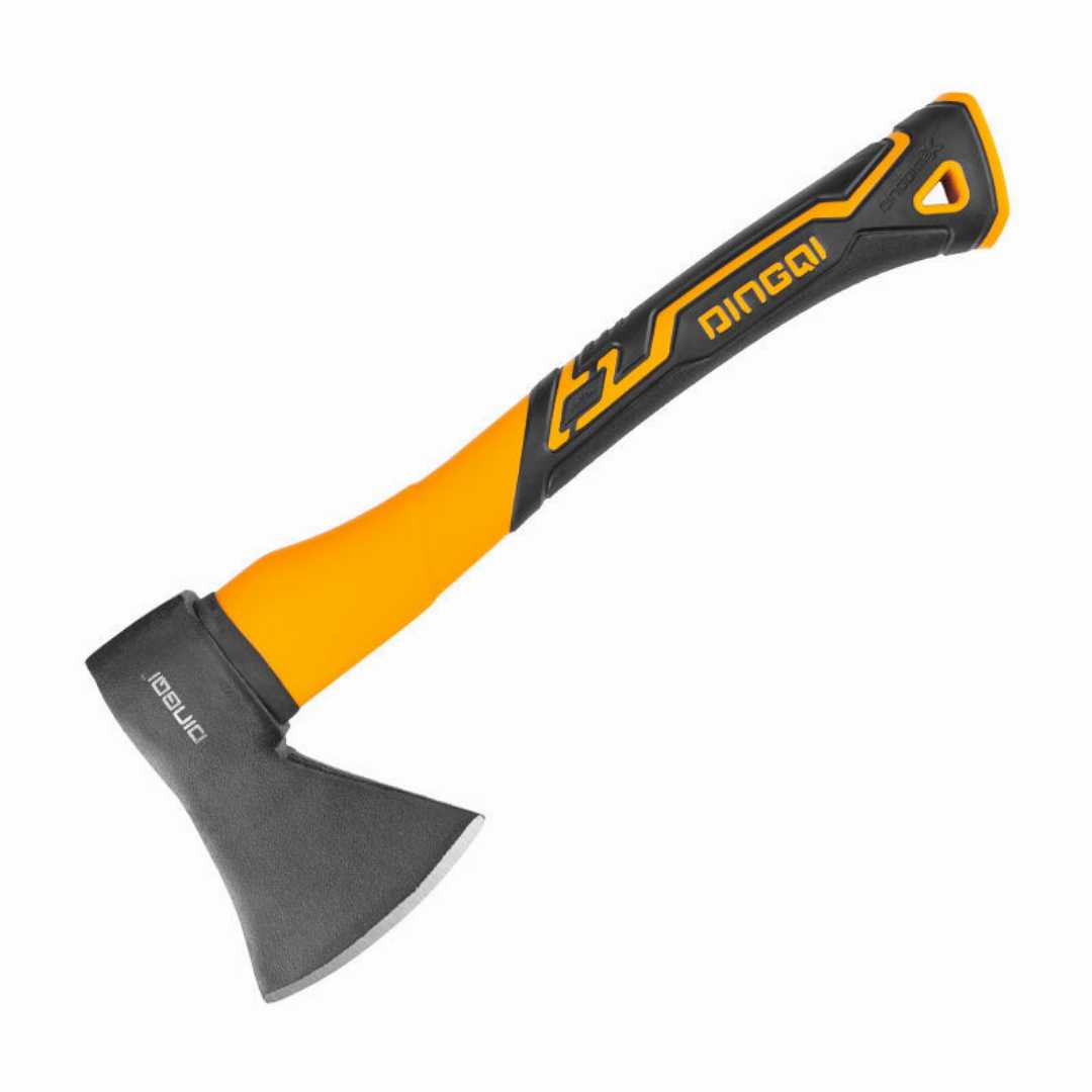 DINGQI, Wood Cutting Axe, High Carbon Steel Axe, Axe, Tree Cutting Tool, Garden Tools, Hand Tools, Farming Tools, 14 Inch Axe, 38009