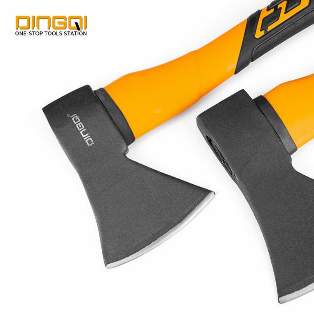 DINGQI, Wood Cutting Axe, High Carbon Steel Axe, Axe, Tree Cutting Tool, Garden Tools, Hand Tools, Farming Tools, 14 Inch Axe, 38009