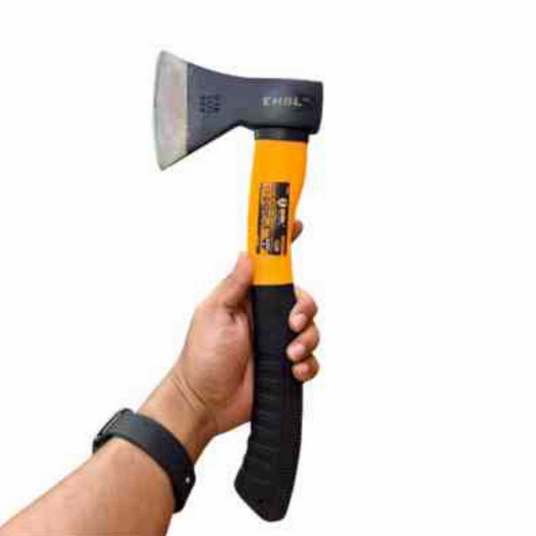 EHBL,Cutting,Axe,with,Fiberglass,Handle,–,Heavy,Duty,Wood,Cutting,Axe-14"&1kg