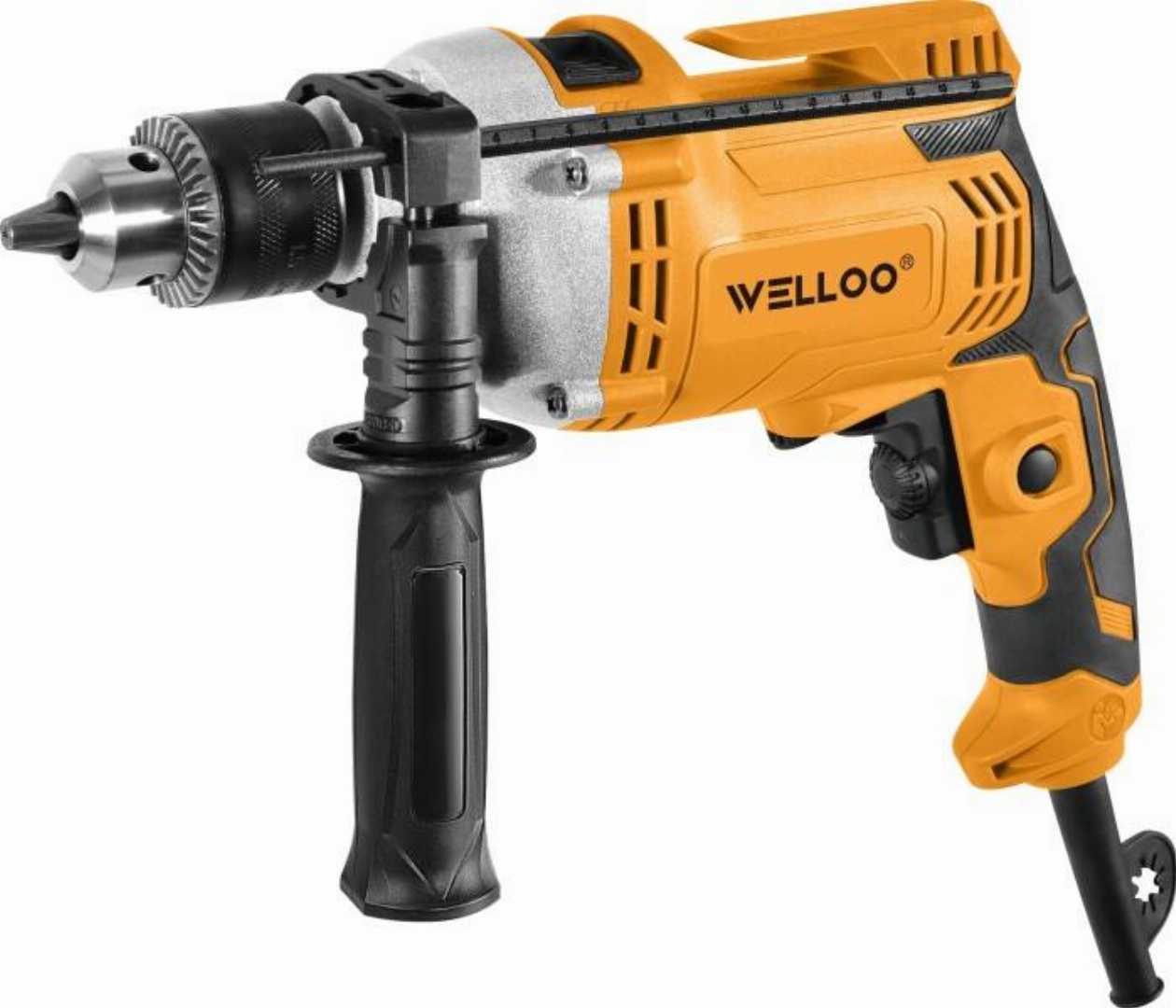 WELLOO,Portable,Electric,710W,Impact,Drill,High,Torque,Industrial,Electric,Drill,Rotary,Drilling,Machine-IPD93710