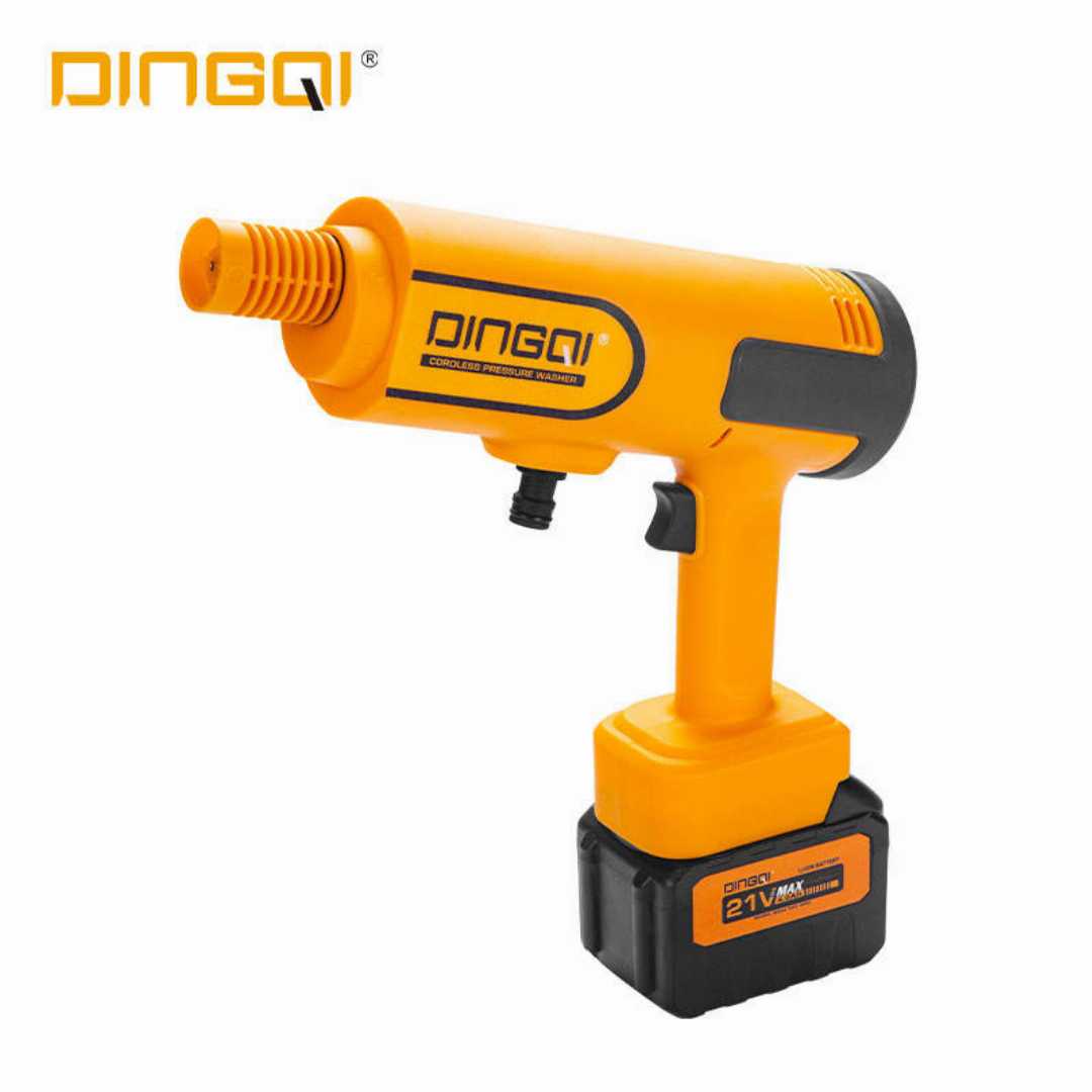 Dingqi JE09001, Cordless Pressure Washer, Car Washer Machine Bangladesh, Portable Car Wash Gun, High Pressure Washer, 21V Car Washer, Battery Car Washer, Dingqi Tools Bangladesh, Car Cleaning Machine, Portable Pressure Washer