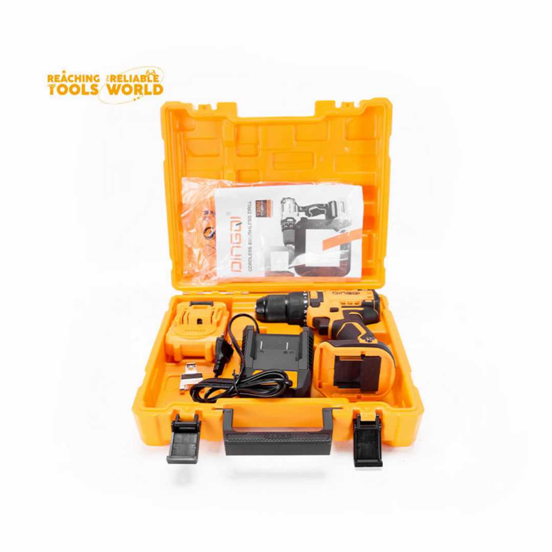 Dingqi,21V,Electric,Portable,Variable,Speed,Hand,Screwdriver,54N.m,Brushless,Cordless,Impact,Drill,–,KAD1803