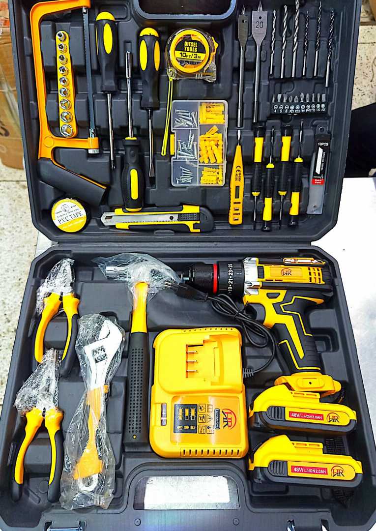 HR 48V Cordless Drill Machine, HR 117PCS Tool Kit, HR Combo Tool Set, Cordless Drill Machine Price in Bangladesh, 48V Drill Machine, Professional Tool Kit, Rechargeable Drill Machine, HR Power Tools, DIY Tool Set, Electric Drill BD, HR Drill Combo Set, Tool Box Set Bangladesh