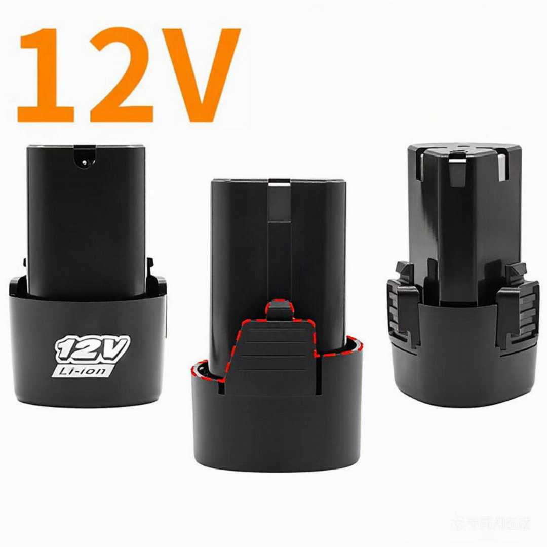 12V,Lithium,Battery,for,Power,Tools,Compatible,with,Wrench,,Angle,Grinder,,Reciprocating,Saw,&,Pruning,Shears