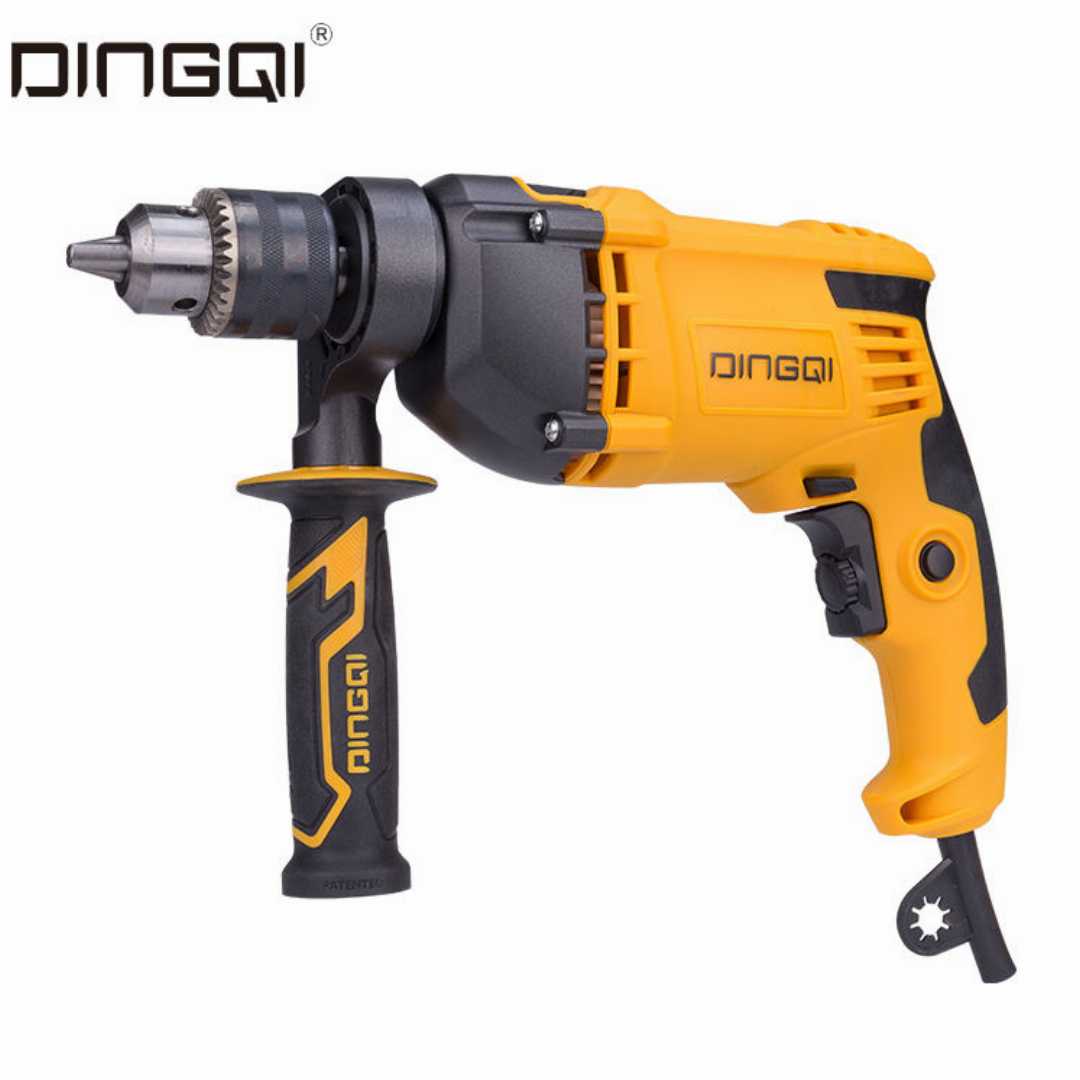 DINGQI 101613, DINGQI 600W Impact Drill, Electric Impact Drill, Variable Speed Drill Machine, Portable Drill Machine, Hammer Drill, Power Drill 220V, Electric Drill for Wall, Professional Drill Machine, Impact Drill Price in Bangladesh