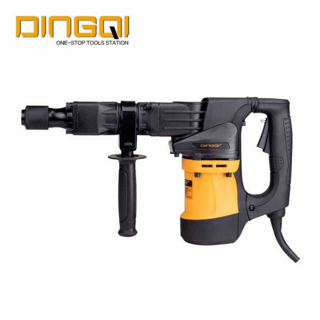 DINGQI 102009, DINGQI Demolition Hammer, 1050W Electric Breaker, Concrete Breaker Machine, Electric Chipping Hammer, Heavy Duty Demolition Hammer, Aluminum Body Breaker, Construction Power Tools, Industrial Demolition Hammer, Demolition Hammer Price in Bangladesh