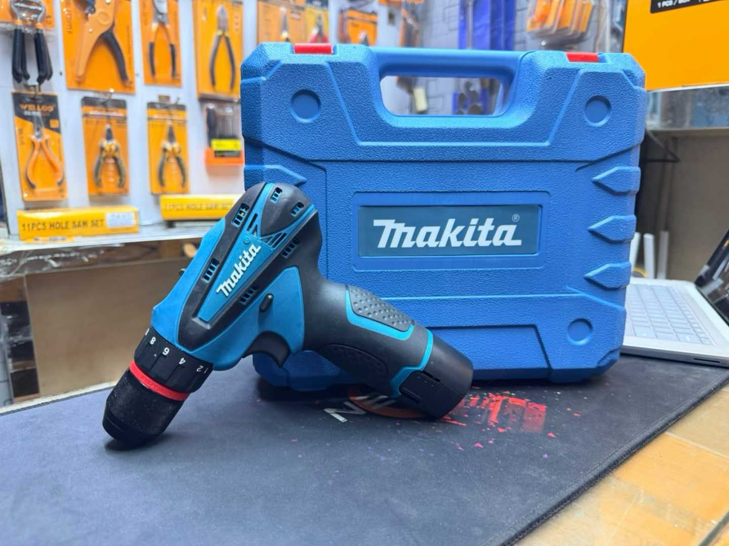 Makita DRH-200, Makita Cordless Drill, 12V Drill Machine, Cordless Drill Kit Bangladesh, Lithium Ion Drill, Drill Machine Price BD, Power Tools Bangladesh, Makita Tool Kit, Nadim
