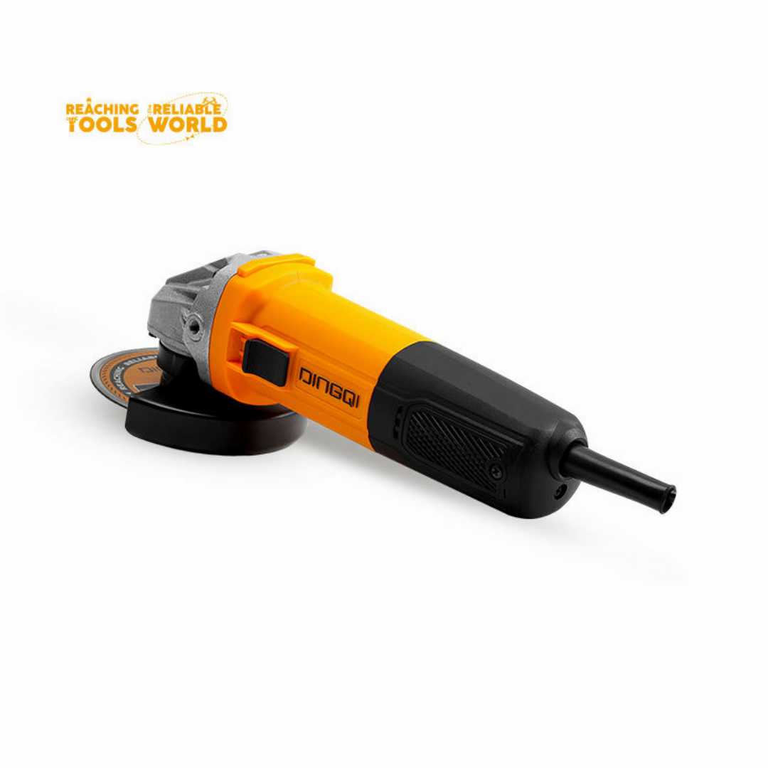Buy DINGQI 101080 Mini Angle Grinder (115mm, 1000W) in Bangladesh. Ideal for metal cutting, stone cutting, grinding, polishing and rust removal. Durable, powerful and perfect for professional and home use.