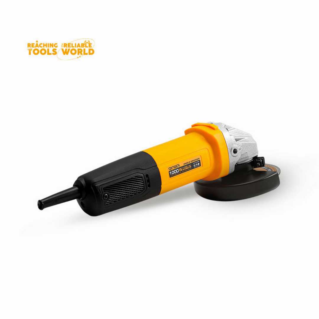 Buy DINGQI 101080 Mini Angle Grinder (115mm, 1000W) in Bangladesh. Ideal for metal cutting, stone cutting, grinding, polishing and rust removal. Durable, powerful and perfect for professional and home use.
