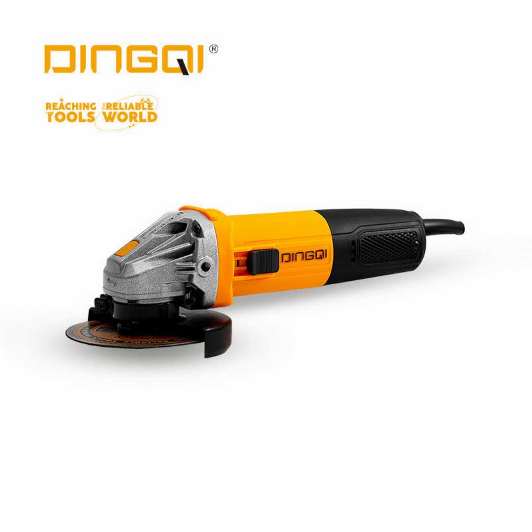 Buy DINGQI 101080 Mini Angle Grinder (115mm, 1000W) in Bangladesh. Ideal for metal cutting, stone cutting, grinding, polishing and rust removal. Durable, powerful and perfect for professional and home use.