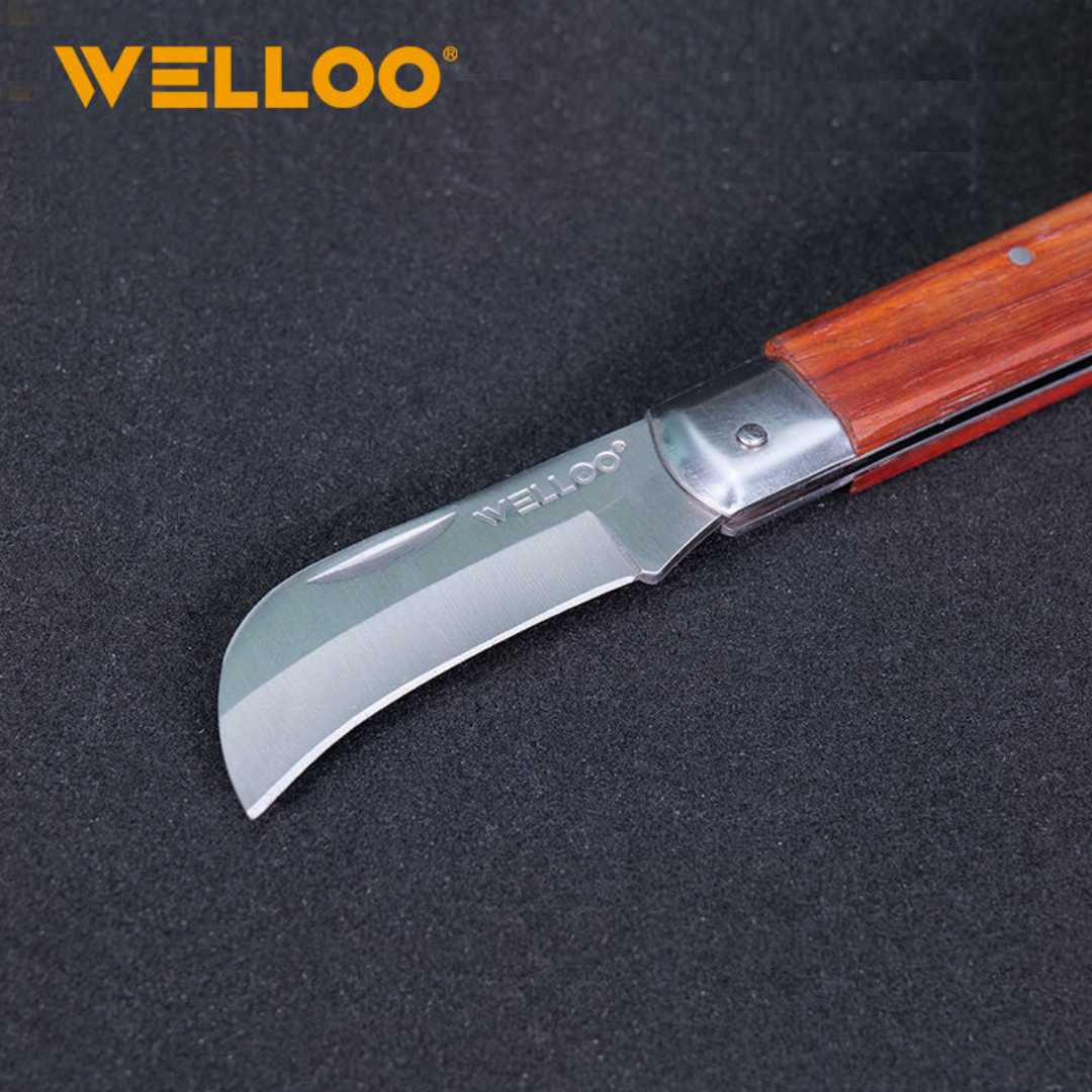 WELLOO EFK63185, WELLOO Electrician Knife, 7 Inch Electrician Knife, Cable Stripping Knife, Electrical Maintenance Knife, Insulated Handle Knife, Cable Cutting Tool, Electrician Hand Tools, Wire Stripping Knife, Electrician Knife Price in Bangladesh