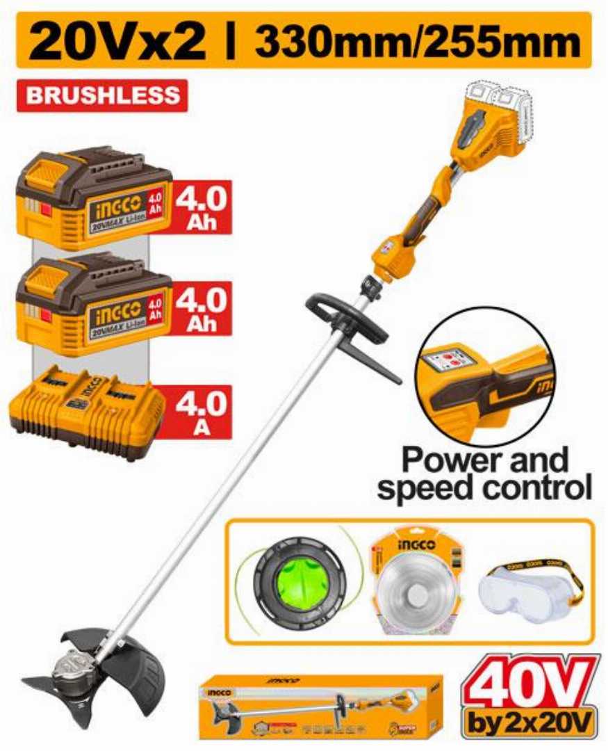 INGCO,20V,Cordless,string,trimmer,and,brush,cutter-CSTLI200285