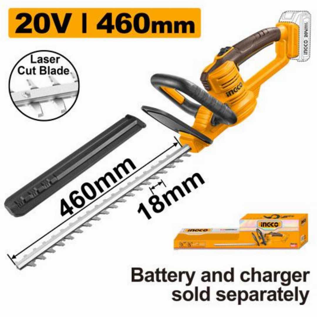 INGCO,20V,Cordless,hedge,trimmer-CHTLI20018