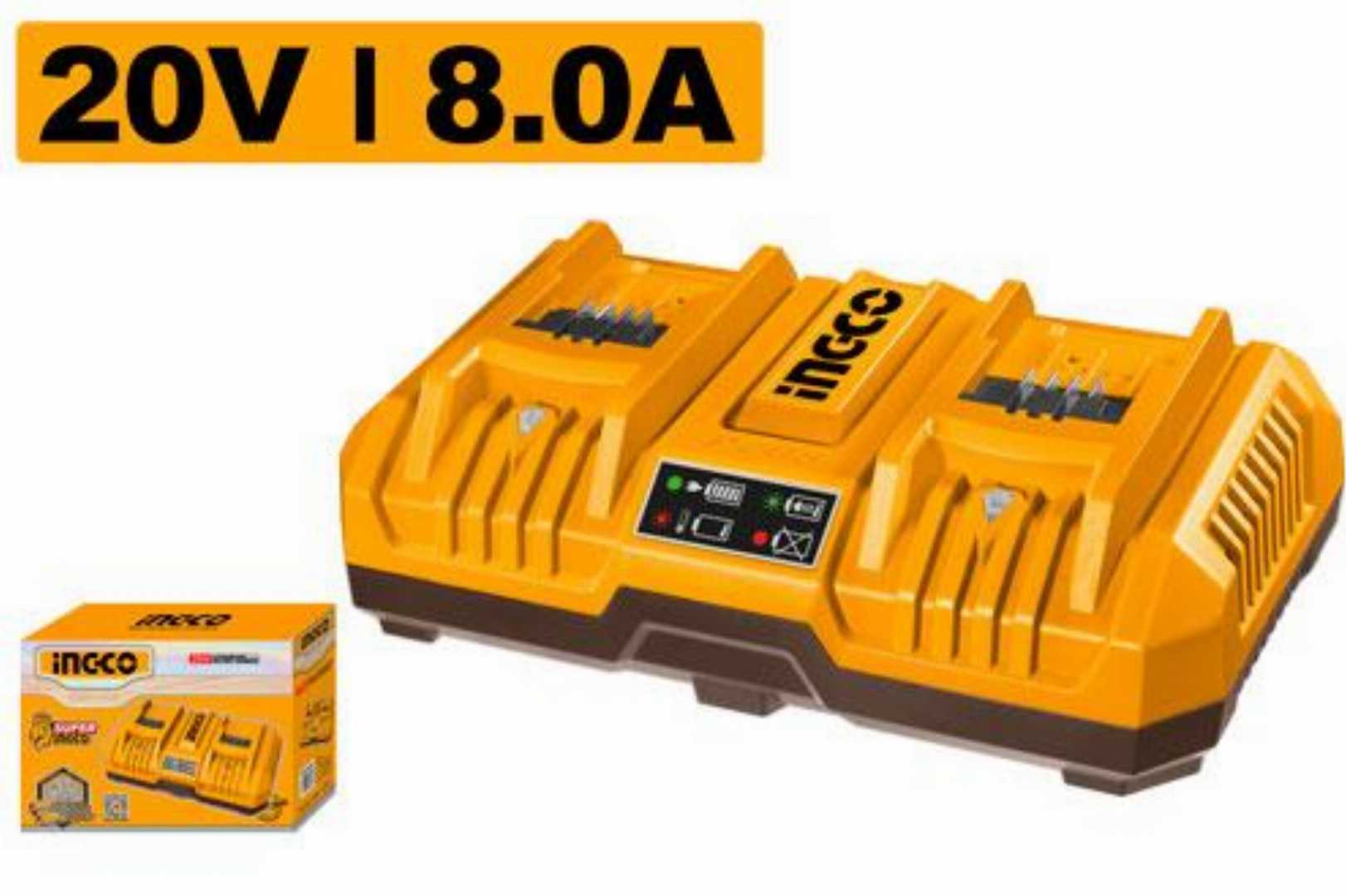 INGCO,20V,Battery,charger-FCLI2082