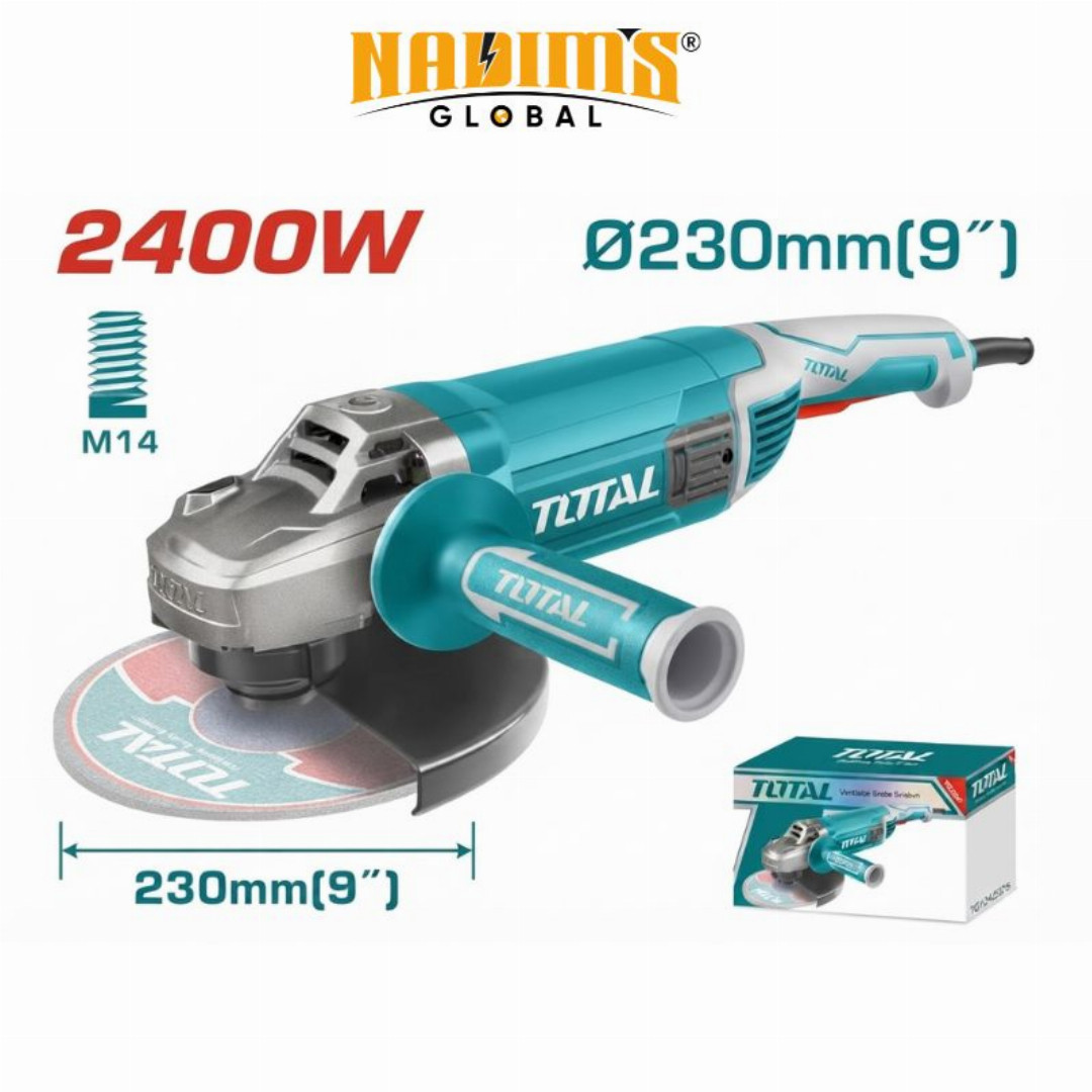 Total,2400W,Industrial,Angle,Grinder,230mm,9inch-TG1252306