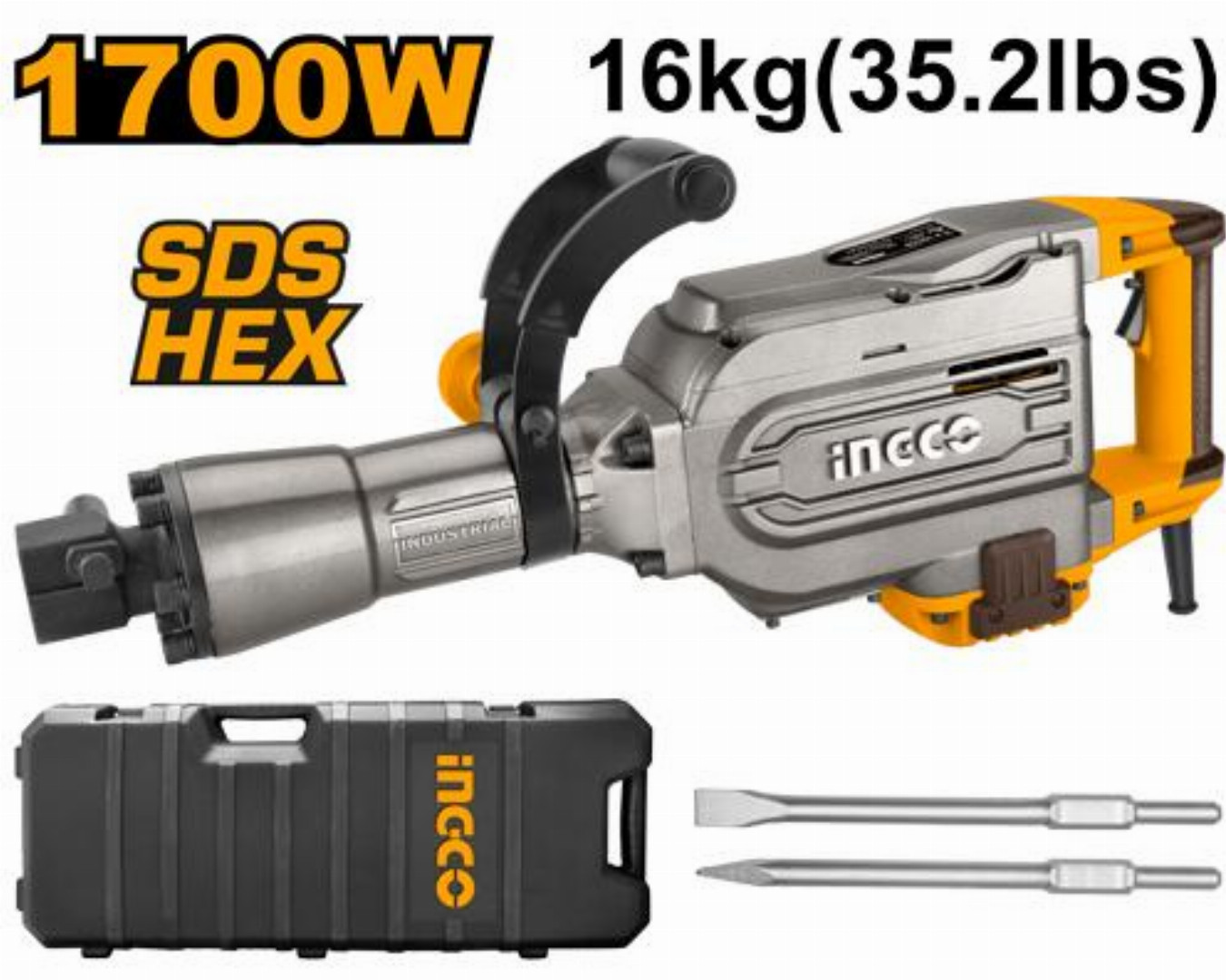 ingco1700W,Demolition,breaker,-PDB17008