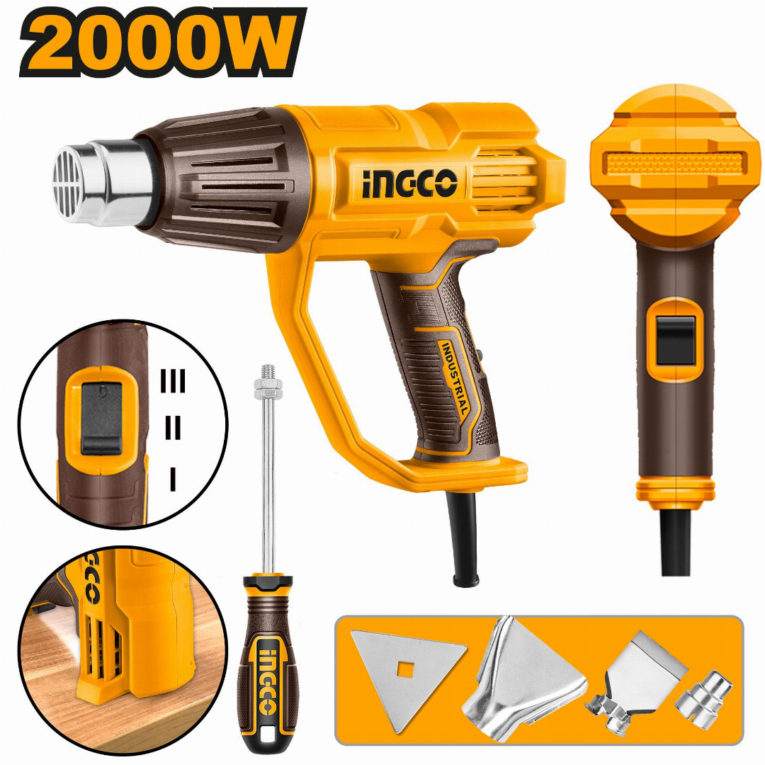 ingco,2000w,Heat,gun-,,HG200078