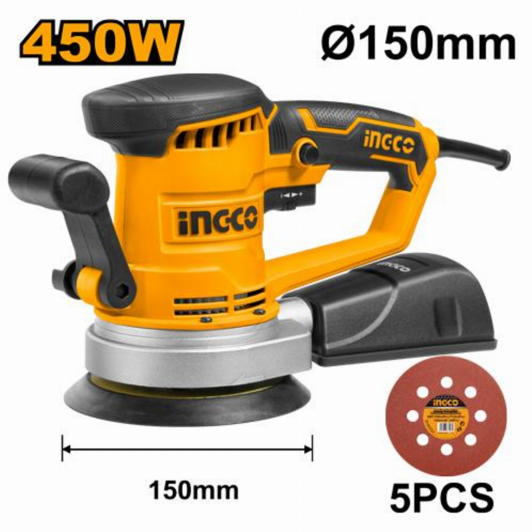ingco,450w,Rotary,sander-RS4508