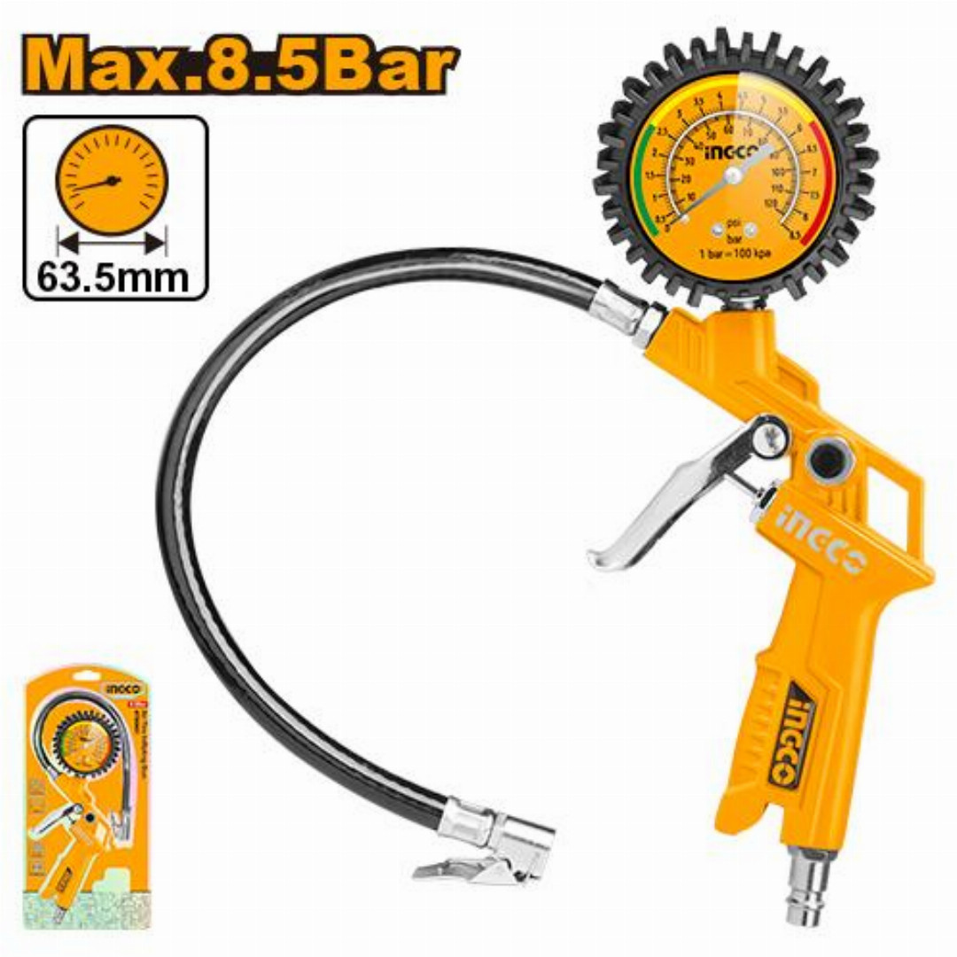 INGCO,8.5Bar(120PSI),Air,tire,inflating,gun-ATG0601