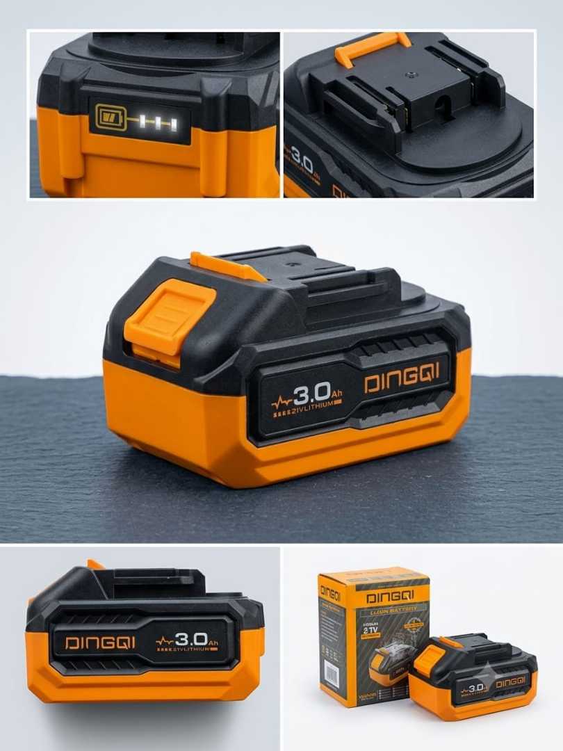 DINGQI,21V,Heavy,Car,Wash,Battery,4000mAh,Lithium-Ion,Rechargeable,Battery,–,VD03402